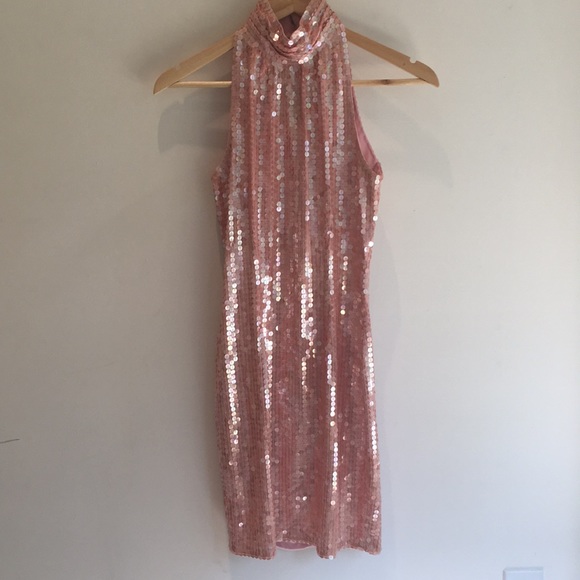 Niteline Dresses & Skirts - Pink sequins dress